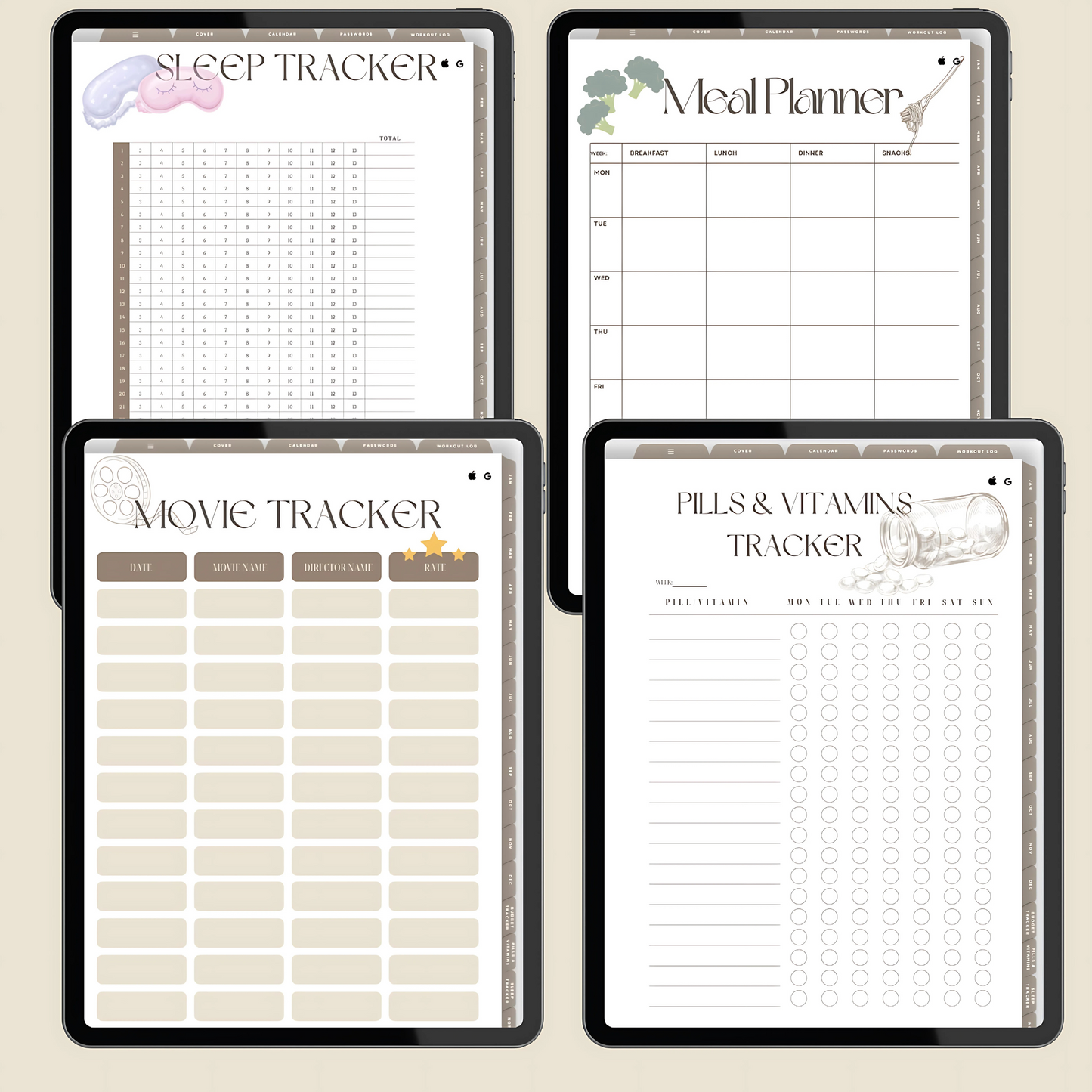 The Ultimate All-in-One Digital Planner 2025